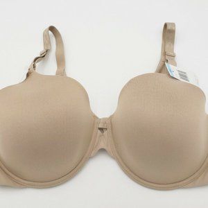 Warner's Cloud 9 Underwire 40C Back Smoother Full Coverage RB1691A Brown New